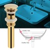 Kitchen Bathroom Basin Sink Solid Brass Pop Up Drain Stopper