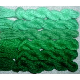 Paternayan Wool 3ply Persian Yarn Needlepoint Crewel 680 Peacock Green Family