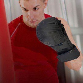Professional Boxing Gloves - Punching Gloves - Professional Training Mitts with Adjustable Padded Design, Heavy Bag Striking Equipment for Gym Workout, Fitness Exercise, Indoor Outdoor