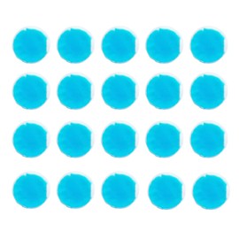 20PCS Small Ice Packs, Hot and Cold Gel Packs Reusable, Cold Compress for Kids, Mini Ice Pack for Kids Adult Beauty, Teeth, Eye(Diameter 7CM)