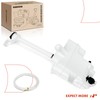 A-Premium Windshield Washer Reservoir with (Washer Pump/Cap/Filler Neck/Fluid Level Sensor/Hose)