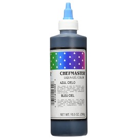 Chefmaster Liqua-Gel Food Color, 10.5-Ounce, Sky Blue