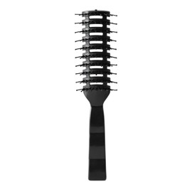 ON-beauty Skeleton Brush, BK Black, Quick Drying, Hairbrush, Hair Brush, Comb, Lightweight, Portable, Travel, Hair Care, Scalp Massage, Scalp Massage, Non-Damage, Massage, Glossy Hair, Smooth, Gift