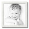 ArtToFrames 14x14 Inch White Picture Frame, This 1.25 Inch Custom