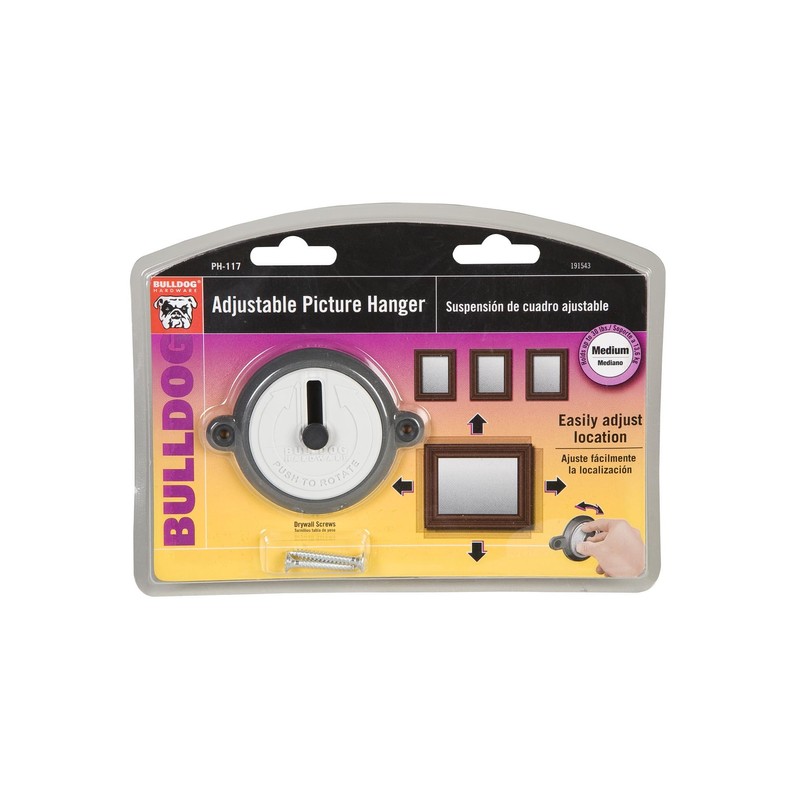 The Bulldog Hardware 4948921 Adjustable Picture Hanger