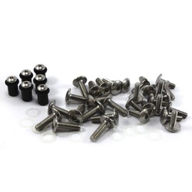 Speedy Fasteners fits Suzuki GSX-R 1000 K7 K8 2007-2008 Stainless Steel Fairings Bolts & Screen Bolt Kit