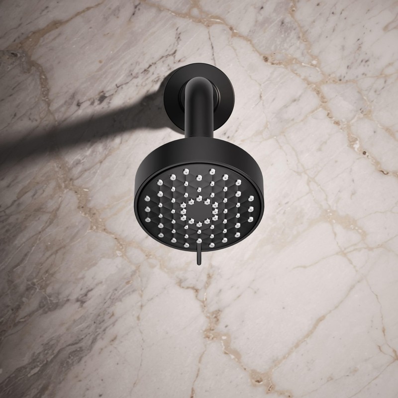 Kohler 72418-Y-BL Awaken® G90 Three-function showerhead, 2.5 gpm, Matte Black