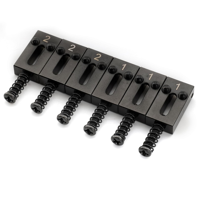 Musiclily Ultra 10.8mm Full Solid Brass Modern Style Roller Saddles