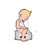 LK Trend & Style Magic Potty Training Toilet Stickers Cleanliness