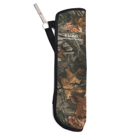 EOUS Archery Arrow Holder Quiver for Arrows Hip Waist Side Quiver Arrows Bag with Clip for Belt, CAMO