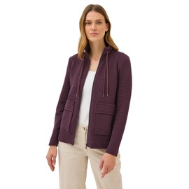 Cecil Women's Lightweight Ottoman Jacket, Mulberry Red, XL