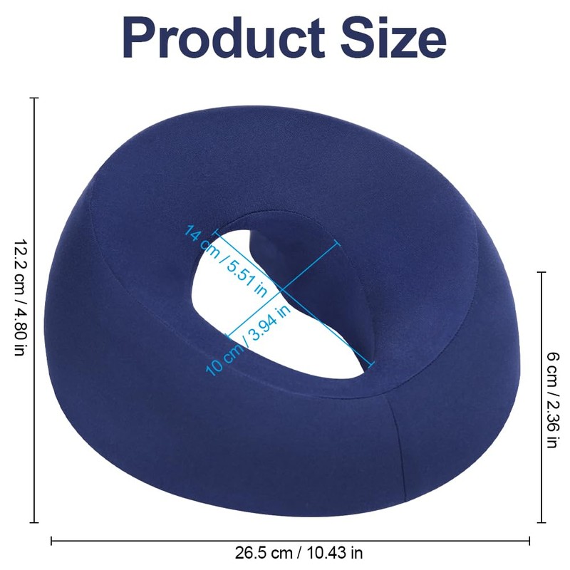 AOOSA Face Down Pillow for Massage, Massage Headrest for Bed,