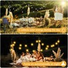 Solar Garden Lights Outdoor, 26.6Ft 30LED Solar String Lights, Solar