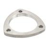 3in 3 Bolt Exhaust Flange Steel Alloy Prevent Leakage Reduce