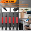 CYLBAQ Impact Triangle Head Screwdriver Bits, 10pcs 65mm S2 Steel