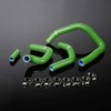 G-PLUS (Green) Silicone Radiator Hose Coolant Pipe Clamps Kit, Compatible