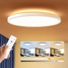 BLNAN 12 Inch White Led Ceiling Light Slim Round Dimmable