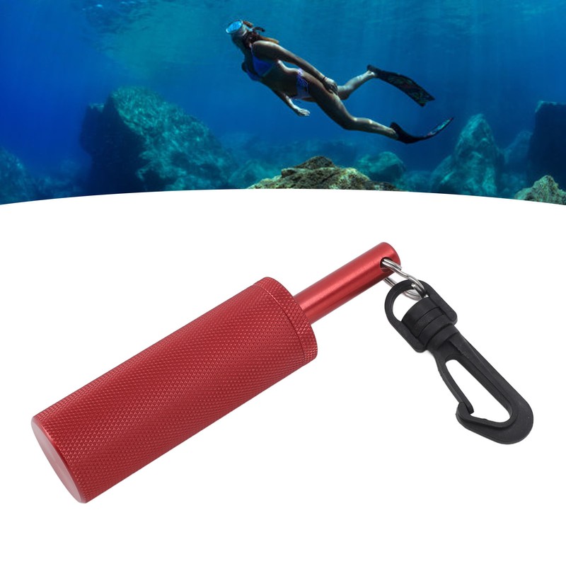 Signal Bell Diving Stick Noise Maker Crisp Sound Aluminum Alloy