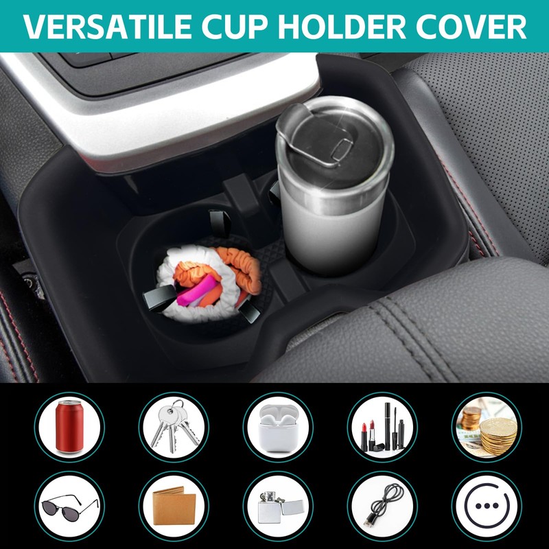 OUSUWO Center Console Cup Holder Organizer Compatible with 2022-2025 Toyota