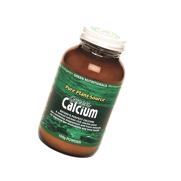 Green Nutritionals GREEN CALCIUM 100g Powder CALCIUM Magnesium & Trace Minerals