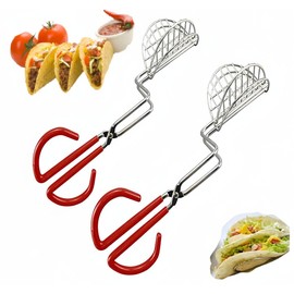 2 sets Taco Maker Press Fried Taco Shells Mold Crisp Deep Fryer Kitchen Tools Gadgets