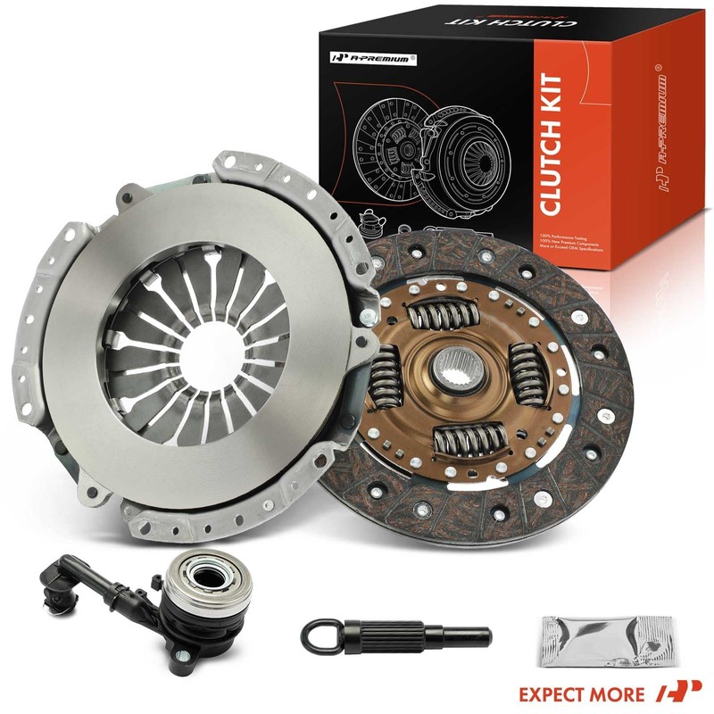A-Premium Transmission Clutch Kit with Clutch Slave Cylinder Compatible with