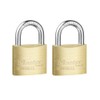 Master Lock Solid Brass Body 40mm Wide Economy Padlock with