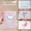 40 Pockets Photo Binder Album, 3 Inch Kpop Mini Photocard