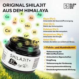 Pure Shilajit Original Himalayas - 25g Premium Mumijo Shilajit High Dose from Himalya Mountains I Hand Harvest Including 500mg Dosing Spoon