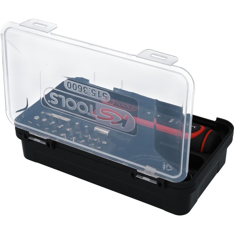 KSTools 515.3600 eMONSTER 1/4 Inch Cordless Bit Rod Screwdriver Set,