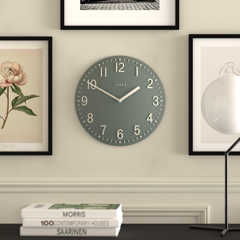 Jones Clocks® Chilli wall clock | Modern convex clock |