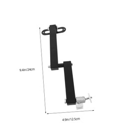 SEWACC Adjustable Projector Wall Mount Bracket Rotation for Projectors Small Screens Space Saving Design Versatile Accessory for Home Office Use