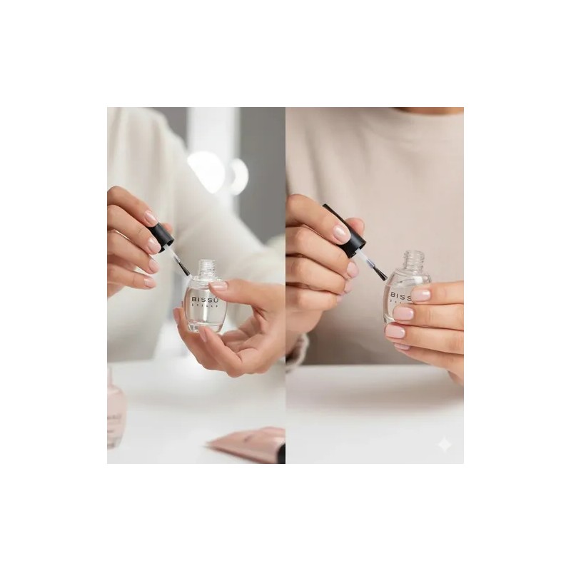 Esmalte de Uñas Bissú con Brillo Transparente de 15 mL