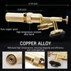 TECHPLUS Copper Alloy Butane Torch Head - Adjustable Flame Kitchen