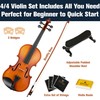 Mendini by Cecilio Violin 4/4 Full Size Kit For Beginners