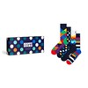 Happy Socks Unisex 4-Pack Multi-Colour Gift Set Socks, Blue, Small/Medium