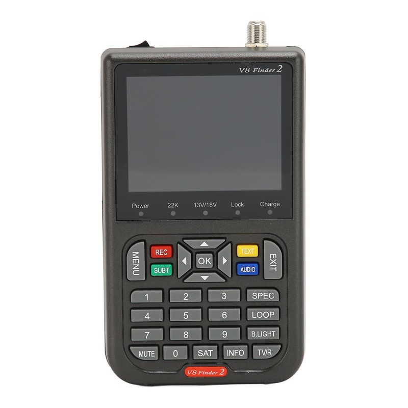 V8 Finder 2 Satellite Finder Signal Meter 3.5inch HD LCD