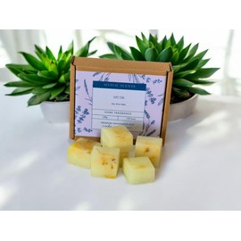 Botanical Soy Wax Melts, Handcrafted Fragrant Wax Cubes for Melt Warmers, Ideal Gift for Any Occasion (Musk)