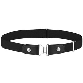 Falari Stretch Belt No Buckle for Women Boy Girl Elastic Waist Invisible Belt for Jeans/Pants