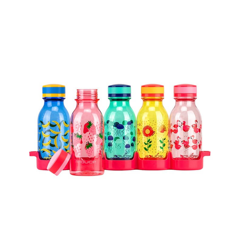 REDUCE WaterWeek 14 oz Tritan Reusable Water Bottles - Includes