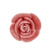 Savagrow 4pcs Rose Flower Ceramic Knobs Cabinet Drawer Knobs Rose