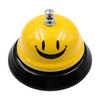 POFET Service Bell Reception Bell Smiley Emoji Table Bell for