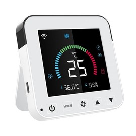 Smart Air Conditioner Controller, WenzhiIoT WiFi Thermostat for Mini-Split,Window,Portable AC&Heat Pumps Tuya Smart Life Wireless Remote Compatible with Alexa Google Home