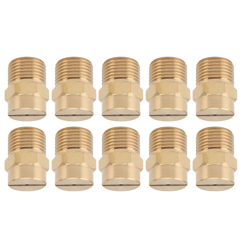 10PCS Directional Slot Nozzle Brass Cooling Misting Rustproof Heat Resistant