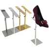 VIDAYA Silver Display Stand, Stainless Steel Shoe Risers Countertop Adjustable