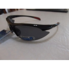 Angler Eyes   ANGLER EYES Polarized Black Extend Wrap Mens Sunglasses