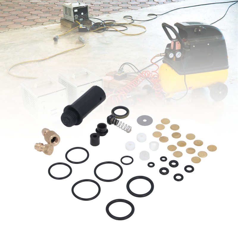 PCP Air Compressor Parts Breathing Valve Sealing Rings Nozzles 12V