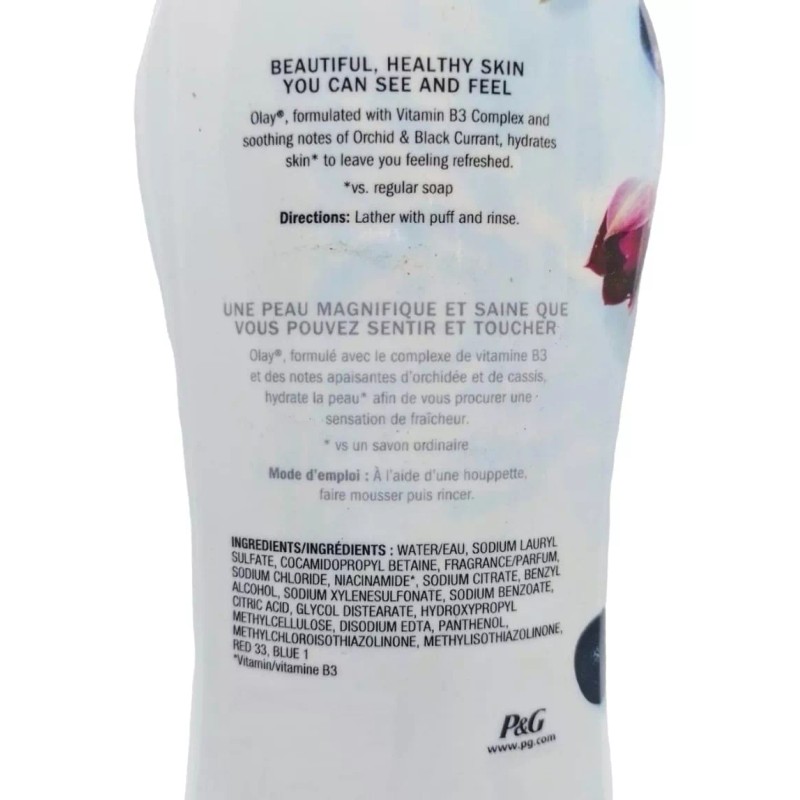 Olay Jabon Corporal Liquido Olay Orquidea & Grosella Negra 650