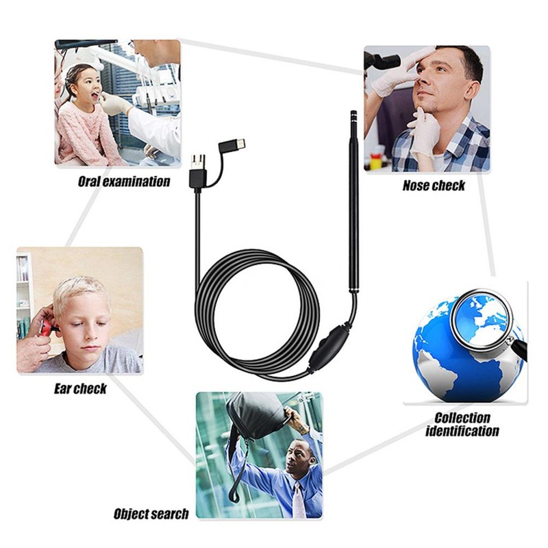3 in 1 Ear Spoon Intelligent Visual Ear Picking Multifunctional