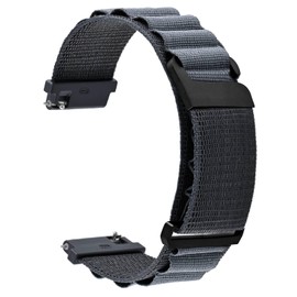 [WOCCI] 18mm 20mm 22mm Watch Band, Sporty Nylon Watch Strap, Smart Watch Replacement Band, 20 mm